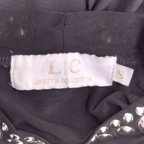 LIZETTE COLLECT スタッズ加工 ハイネックシアートップス レディース JPN:S