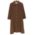 LAPINE BLANCHE WOOL&CASHMERE カシミヤ混 ステンカラーコート レディース JPN:11号
