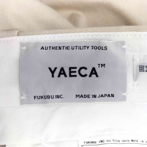 ヤエカ YAECA チノ タックテーパードパンツ メンズ US:30-31