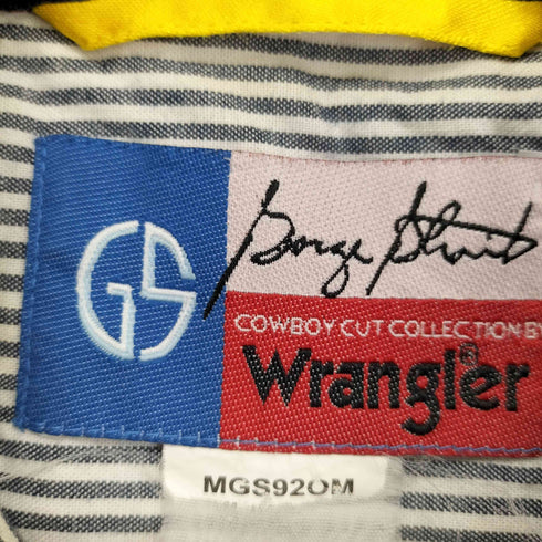ラングラー Wrangler S/S マドラスチェック ボタンダウンシャツ メンズ