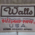 ウォールズ WALLS 80-90S USA製 ツイル ジップアップ ダウン ジャケット メンズ LARGE REGULAR
