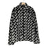 エイソス asos 総柄 フェイクファー ジップ ジャケット レディース L