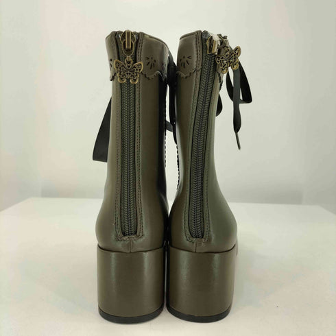 アクシーズファム axes femme レースアップギリーブーツ レディース JPN:M