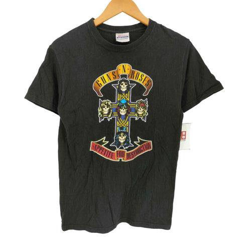 ヘインズ Hanes 00S クルーネック 半袖バンドTシャツ メンズ import:S