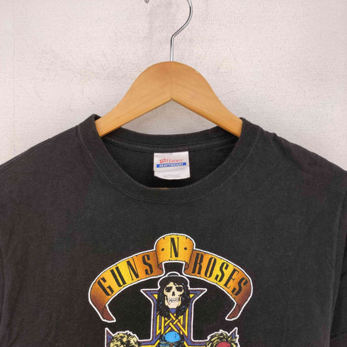 ヘインズ Hanes 00S クルーネック 半袖バンドTシャツ メンズ import:S