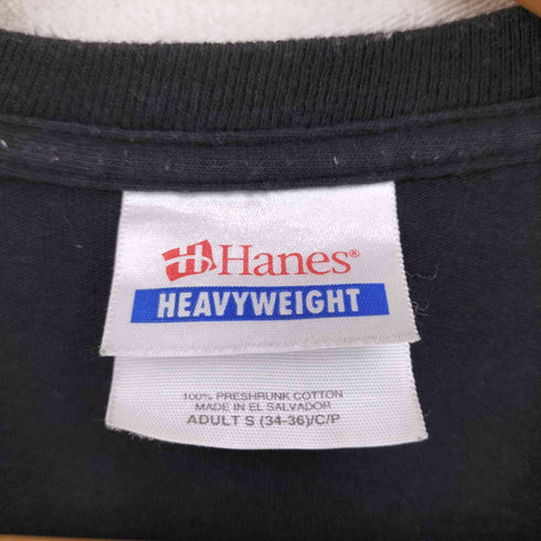 ヘインズ Hanes 00S クルーネック 半袖バンドTシャツ メンズ import:S
