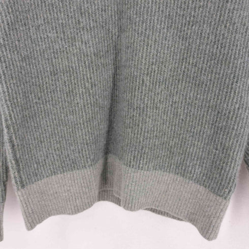 ブルックスブラザーズ BROOKS BROTHERS ウール100 スウェード切替 ショールカラー ニット セーター レディース m