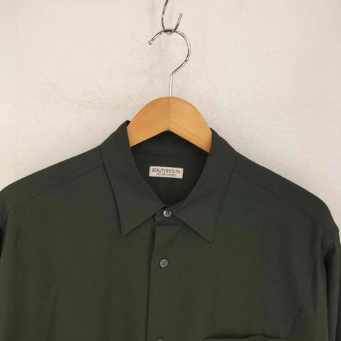 ビューティーアンドユースユナイテッドアローズ BEAUTY & YOUTH UNITED ARROWS バンピー ツイル テーパード シャツ メンズ JPN:M