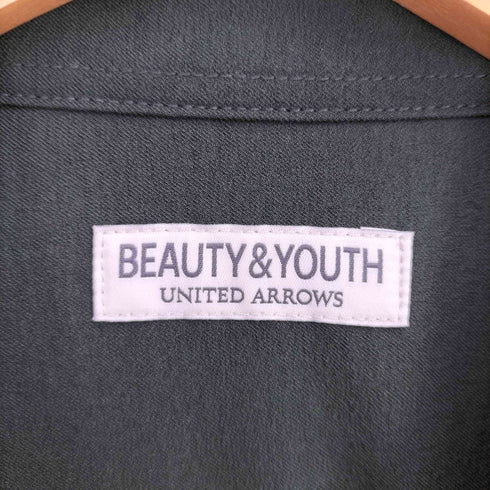 ビューティーアンドユースユナイテッドアローズ BEAUTY & YOUTH UNITED ARROWS バンピー ツイル テーパード シャツ メンズ JPN:M
