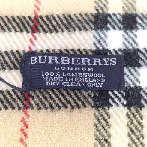 バーバリーズ BURBERRYS ノバチェック ウールマフラー レディース