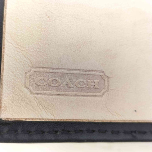 コーチ COACH シグネチャー ベルト付き キャンバス 2つ折り財布 レディース