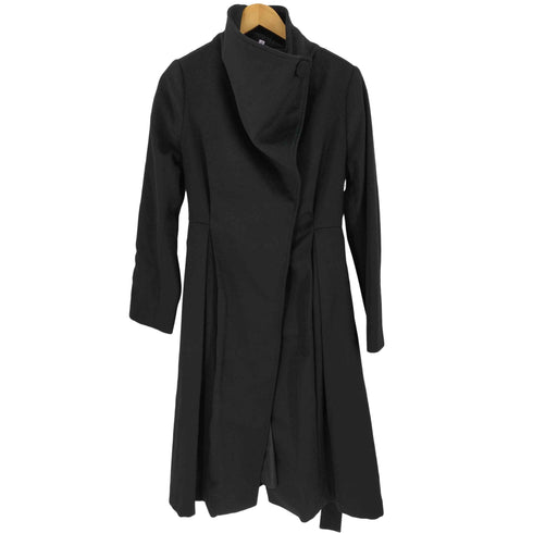 ルイルエブティック RUIRUE BOUTIQUE タック入り ウール フレア ロングコート レディース JPN:L