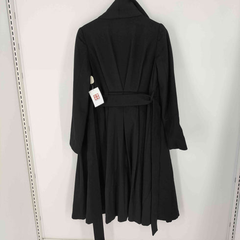 ルイルエブティック RUIRUE BOUTIQUE タック入り ウール フレア ロングコート レディース JPN:L