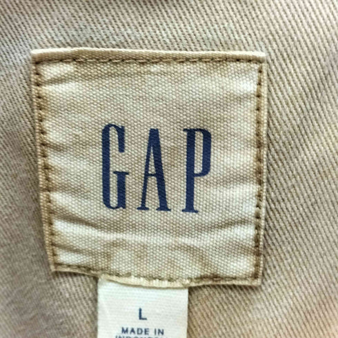 ギャップ Gap テンセル シャツジャケット レディース L