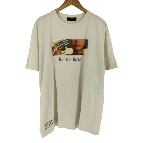 パトリオット PATRIOT ムービープリントクルーネック 半袖 Tシャツ メンズ L