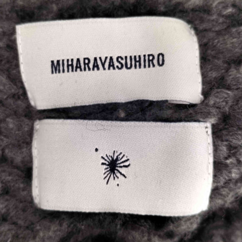メゾンミハラヤスヒロ Maison MIHARA YASUHIRO ダメージ加工 アルパカ混 ニット レディース JPN:M