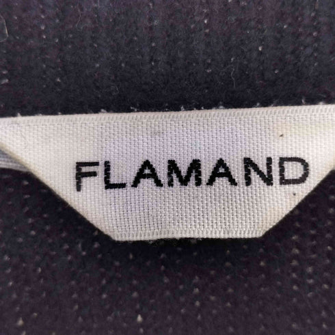 FLAMAND フラマン クルーネック ウールニット メンズ 4