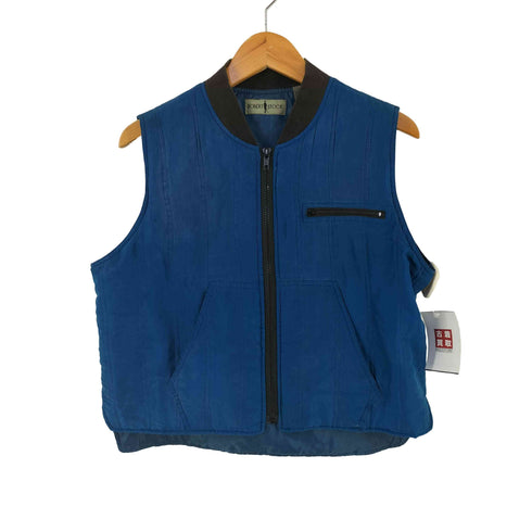 ロバートストック ROBERT STOCK 90S シルク 中綿 ベスト ジャケット メンズ L