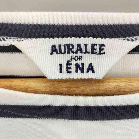 オーラリー AURALEE 別注 ボートネック バスクシャツ レディース JPN:1