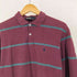 ポロバイラルフローレン Polo by RALPH LAUREN 90S USA製 コットン 鹿の子 ボーダー ラガーシャツ メンズ M