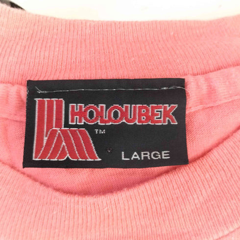90S HOLOUBEK ホロベック アートプリント 半袖 Tシャツ メンズ L