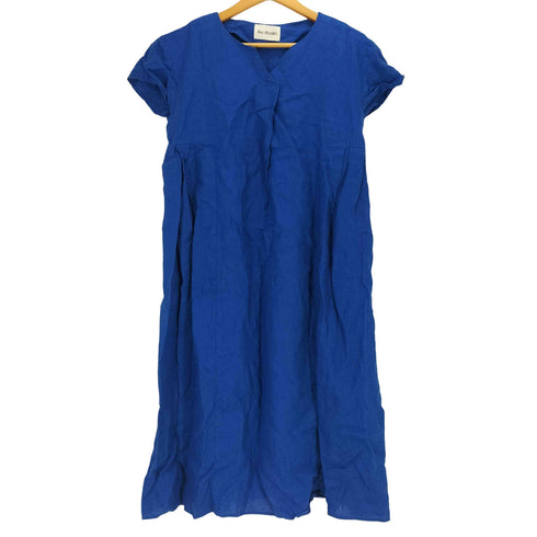 レイビームス Ray BEAMS Ray BEAMS / 麻 バック タック キーネック ワンピース レディース