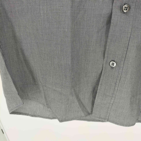 アニエスベーオム Agnes b.homme チェック 長袖 コットン ボタンダウンシャツ メンズ