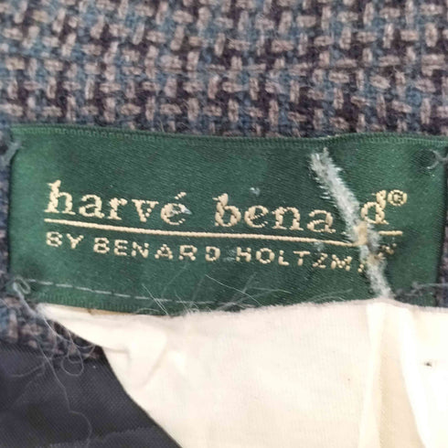 harve benard エルボーパッチ ウールハンティングジャケット レディース US:10