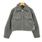 ザラ ZARA クロップド ブークレー ジップジャケット レディース import:S