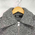 ザラ ZARA クロップド ブークレー ジップジャケット レディース import:S