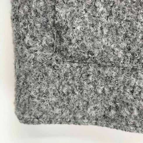 ザラ ZARA クロップド ブークレー ジップジャケット レディース import:S