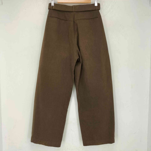 オオトロ OHOTORO Belted Curved Pants ベルテッド カーブ パンツ レディース S
