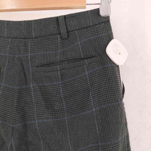 マッキントッシュロンドン Mackintosh LONDON ウール レーヨン混 チェック スラックス レディース 36
