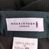 マッキントッシュロンドン Mackintosh LONDON ウール レーヨン混 チェック スラックス レディース 36
