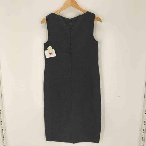 マックスマーラ MAX MARA MADE IN ITALY 白タグ ノースリーブ ワンピース レディース J 40