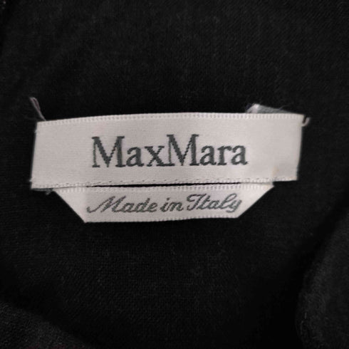 マックスマーラ MAX MARA MADE IN ITALY 白タグ ノースリーブ ワンピース レディース J 40