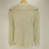 DOUBLE FANTASIA リボン シルク コットン L/S レイヤード シャツ レディース JPN:38