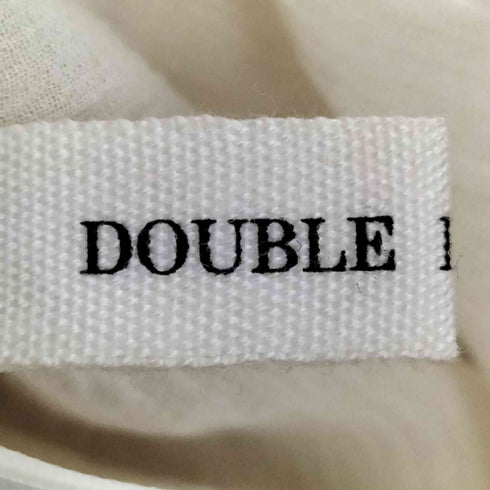 DOUBLE FANTASIA リボン シルク コットン L/S レイヤード シャツ レディース JPN:38