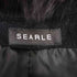 SEARLE サール フォックスファー ウールコート レディース