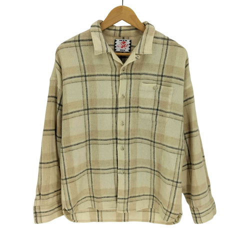 サノバチーズ SON OF THE CHEESE Long flannel shirts ロング フランネル シャツ メンズ