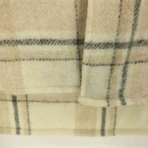 サノバチーズ SON OF THE CHEESE Long flannel shirts ロング フランネル シャツ メンズ