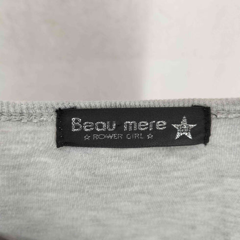 Beau mere ラメ レイヤード カットソー Y2K レディース 160