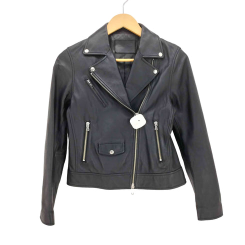 グリーンレーベルリラクシング GREEN LABEL RELAXING KC SHEEP LEATHER レザー ダブルライダースジャケット レディース JPN:38