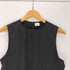 レイビームス Ray BEAMS 24SS 別注 コラボ ギャザー ノースリーブ ワンピース ブラック レディース FREE