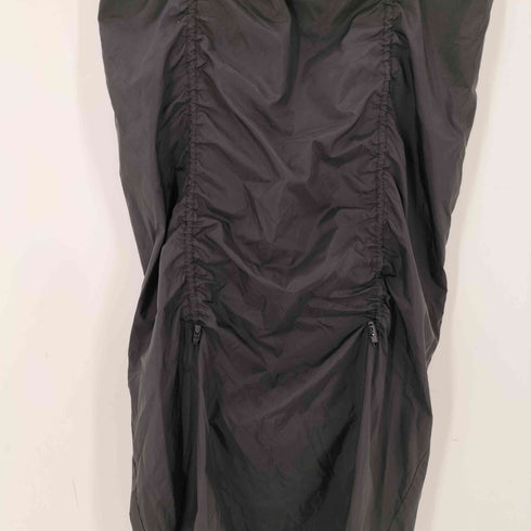レイビームス Ray BEAMS 24SS 別注 コラボ ギャザー ノースリーブ ワンピース ブラック レディース FREE
