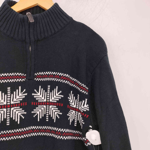 チャップス CHAPS ノルディック ハーフジップセーター メンズ JPN:XL