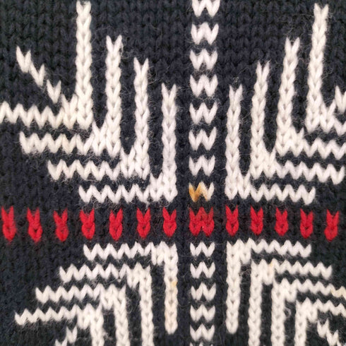 チャップス CHAPS ノルディック ハーフジップセーター メンズ JPN:XL