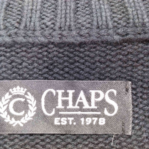 チャップス CHAPS ノルディック ハーフジップセーター メンズ JPN:XL