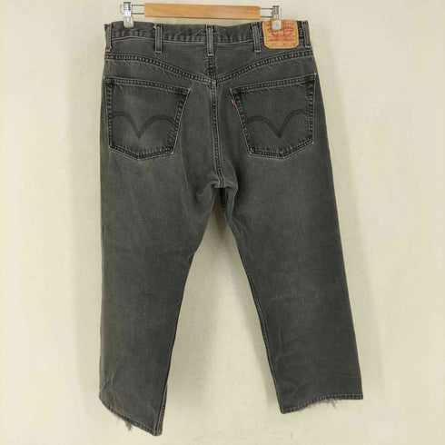 リーバイス Levis 00s メキシコ製 ボタンフライ ブラックデニムパンツ ボタン裏322M刻印 メンズ W38L30