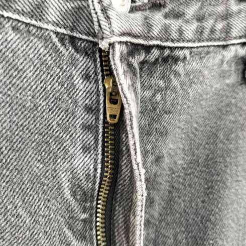 リーバイス Levis 00s メキシコ製 ボタンフライ ブラックデニムパンツ ボタン裏322M刻印 メンズ W38L30